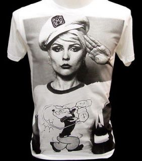 blondie popeye sailor 80s indie vtg punk rock t shirt