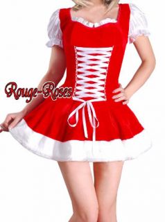 red jingle bell baby 2pc christmas costume dress m t1941