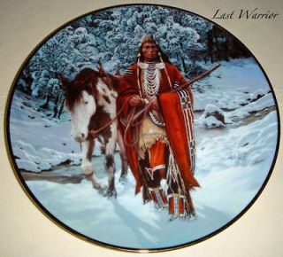 chuck ren last warriors winter of 41 plate mib coa