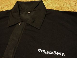 Blackberry Wireless Phone Polo Golf Shirt 2010 Smart Phone Sponsor 