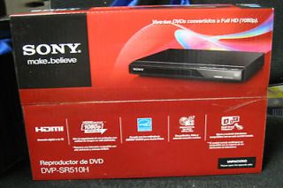 NEW Sony DVP SR510H 60 Hz Power Frequency 1080p Upscaling DVD Player