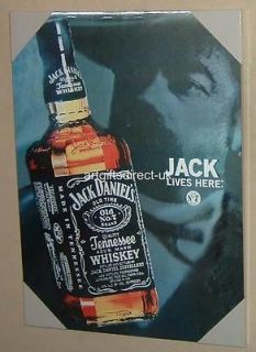 AWESOME JACK DANIELS LIVES HERE 3D HOLOGRAM SPECIAL EFFECT POSTER ON 