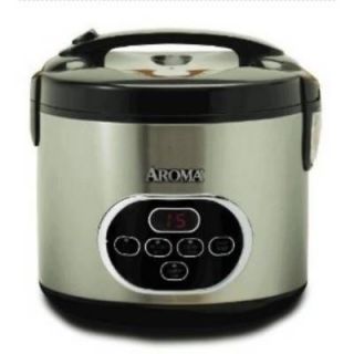 aroma arc 930sb 10 cup digital rice cooker new time