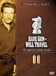 Have Gun Will Travel   The Complete Second Season DVD, 2005, 6 Disc 