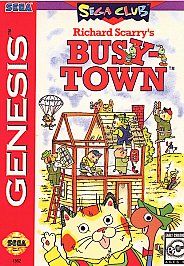 Richard Scarrys BusyTown Sega Genesis, 1994