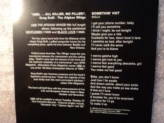 the afghan whigs somethin hot promo 2 song 2 call