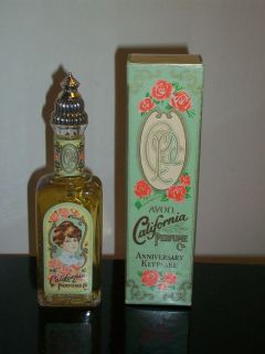 occur lovely vintage california perfume co anniversary keepsake bottle 