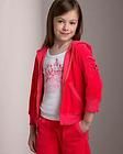 206 12 Girl Authentic NWT Juicy Couture Terry Cargo Hoodie Pant Set 
