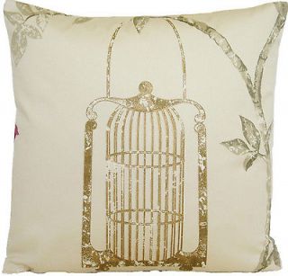   Pillow Case Cushion Cover Pillow Nina Campbell Bird Cage Walk Maroon