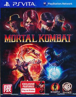 mortal kombat 9 ps vita game brand new sealed uncut version genuine 