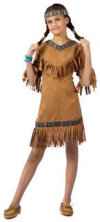 POCAHONTAS indian kids dress girls non native halloween costume S