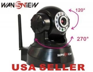 Wansview Wireless IP Camera Audio pan/Tilt 270°/120 ° Alarm WiFi 