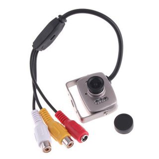 Super Mini Micro Video Audio Color Wired CMOS Camera Monitor PAL