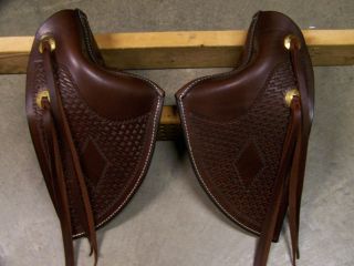 SADDLE TAPADEROS   EA​GLE BEAK   COMPLET​E with STIRRUPS  ADUL​T 