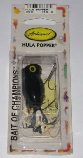 arbogast hula popper lure new in package 