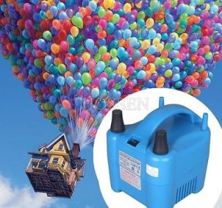   680W Two Nozzle Balloon Inflator Electric Balloon Pump Portable Blower