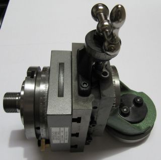 RDGTOOLS 4/100MM ROTARY TABLE TO FIT A MYFORD LATHE VERTICAL SLIDE