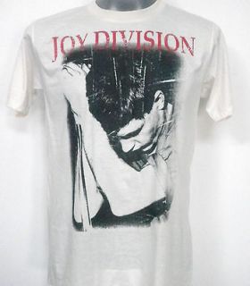 joy division rock t shirt white size medium
