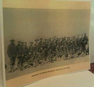 1899 Mt. Pleasant Pa. Company E Spanish American War 10th Regiment 