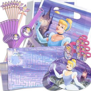 disney s princess cinderella birthday party supplies favor pack 48