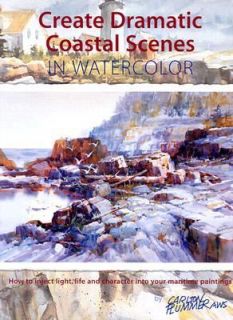   Coastal Scenes in Watercolor by Carlton Plummer 2004, Hardcover
