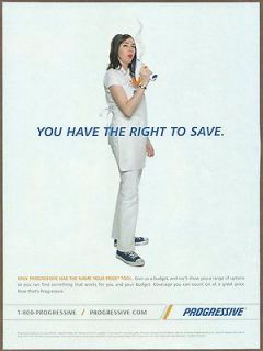 Print Ad   Progressive Insurance 2012 magazine advertisement, Flo 