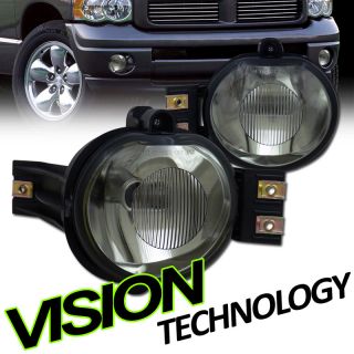   1500 03 09 2500/3500 Smoke Lens Fog Lights Lamps+Switch+Wire+Bulbs L+R