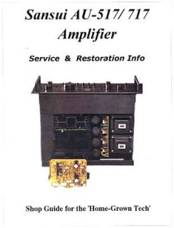   517 AU 717 Amplifier Service Manual   Power Protector Problem Solved
