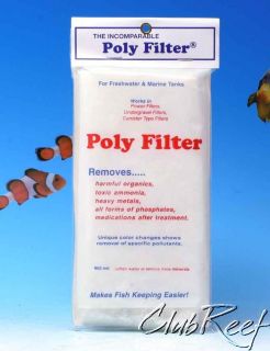 poly bio marine aquarium phosphate filter media 4 x 8