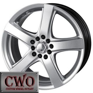 17 Silver Akita AK7 Wheels Rims 5x110/5x115 5 Lug G5 G6 Cobalt Grand 