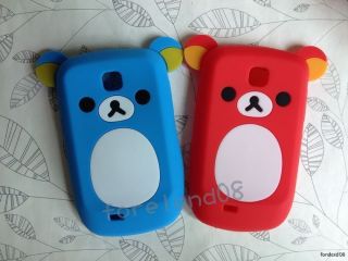   3D Relax Tiny BEAR Soft Silicone Cases for Samsung Galaxy Mini S5570
