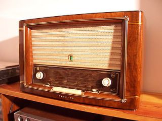 ANTICA_RADIO Philips Capella 643 Tube Radio 1954 Tuberadio 