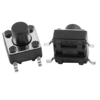   Tact Tactile Push Button Switch SMD PCB 4 Pin 6 x 6mm x 6.5mm