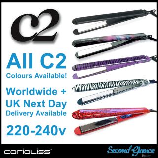 Corioliss C2 Titanium Hair Straightener   Straightening Styling Iron 