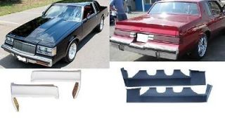 GRAND NATIONAL BUICK REGAL FRONT AND REAR BUMPER BODY FILLER FILLERS 