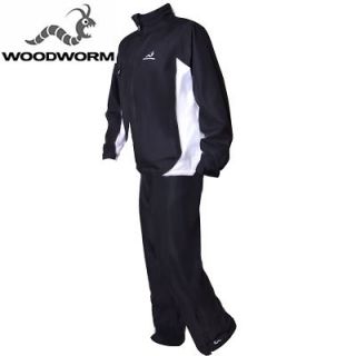 woodworm waterproof mens golf rainsuit black lg 