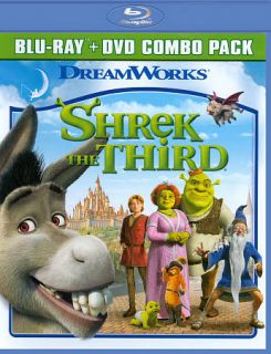 Shrek the Third Blu ray DVD, 2011, 2 Disc Set