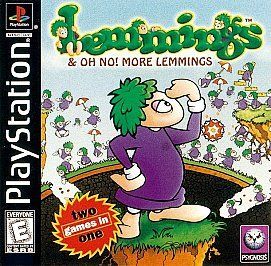   and Oh No More Lemmings (PlayStation PS1) 209 Levels & Original Game