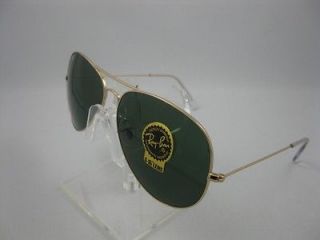 new ray ban 3026 gold aviator l2846 sunglasses 100 authentic