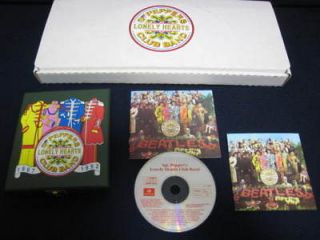 beatles sgt pepper uk cd in limited wooden box seeds