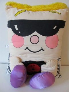   1985 80s P.S.E. Pillow People Im PUNKY plush large 23 with record