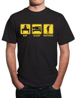 eat sleep referee football rugby t shirt all sizes more