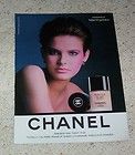 1987 ad page   Chanel Beauty Cosmetics Pretty Girl vintage PRINT 