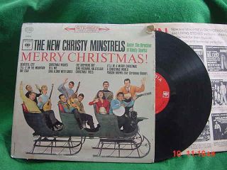 Randy Sparks New Christy Minstrels MERRY CHRISTMAS holiday lp 1963 2 