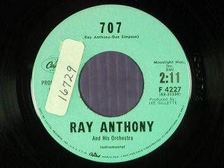 ray anthony dj 45 707 fly now pay later capitol