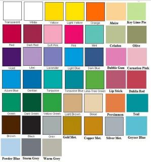Sheet 12x 24 631 Matte Craft Vinyl for Cricket 45 Colors to pick 