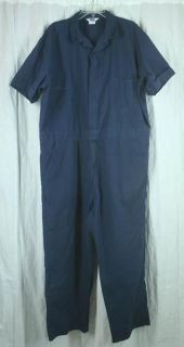 Berco Size 2XL Regular Navy Blue SS Multi Pocket Utility Coveralls