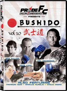 PRIDE Fighting Championships   Bushido Volume 10 DVD, 2009