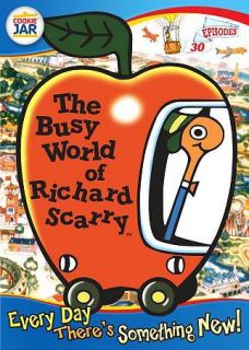   Busy World of Richard Scarry Every Day Theres Something New (DVD