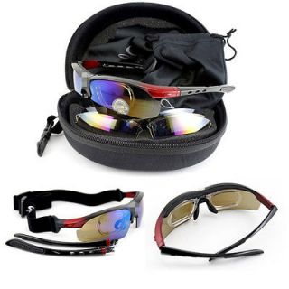 2012 New UV400 Black Cycling Bicycle Bike Sports Goggles Sun Glasses 